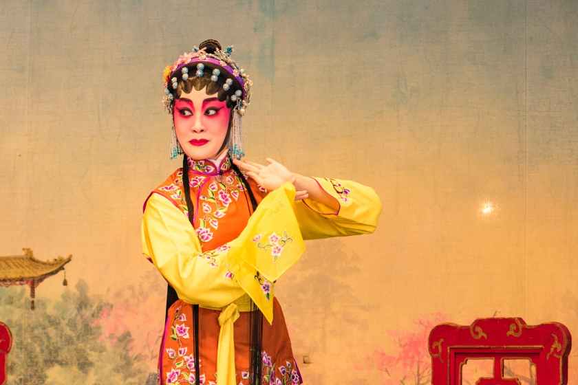 chinese girl dance dancing facial expression